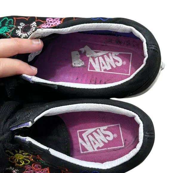 VANS Old Skool Cultivate Care Classic Canvas Sneakers Unisex M8.5/W10 Black Boho - Picture 6 of 11